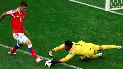 5-0创揭幕战纪录！东道主俄罗斯横扫沙特